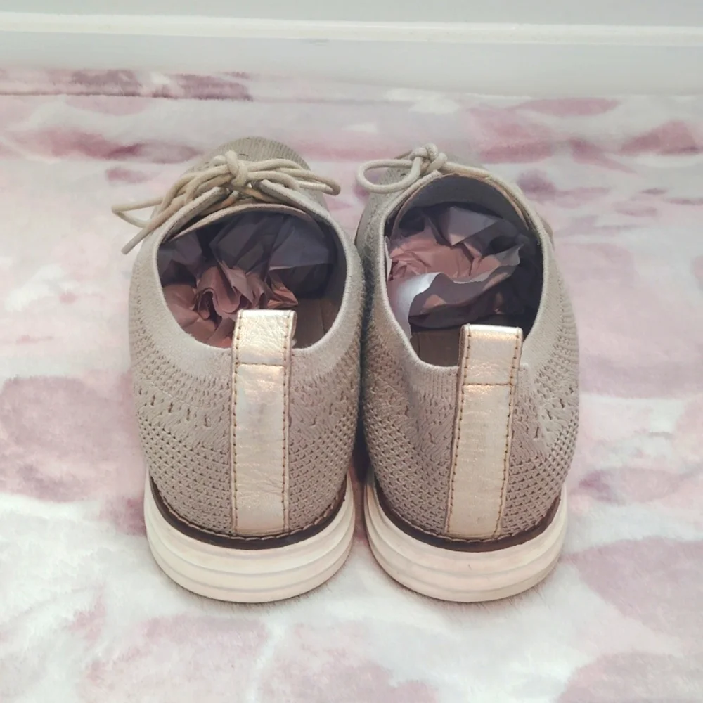 Cole Haan Knit Oxford Shoes - Picture 4 of 7